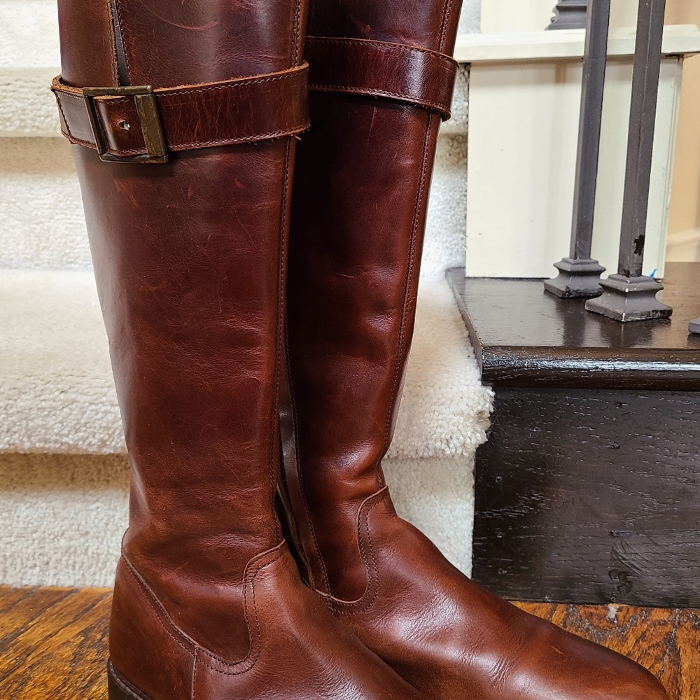 Girls Leather Boots Made in Spain